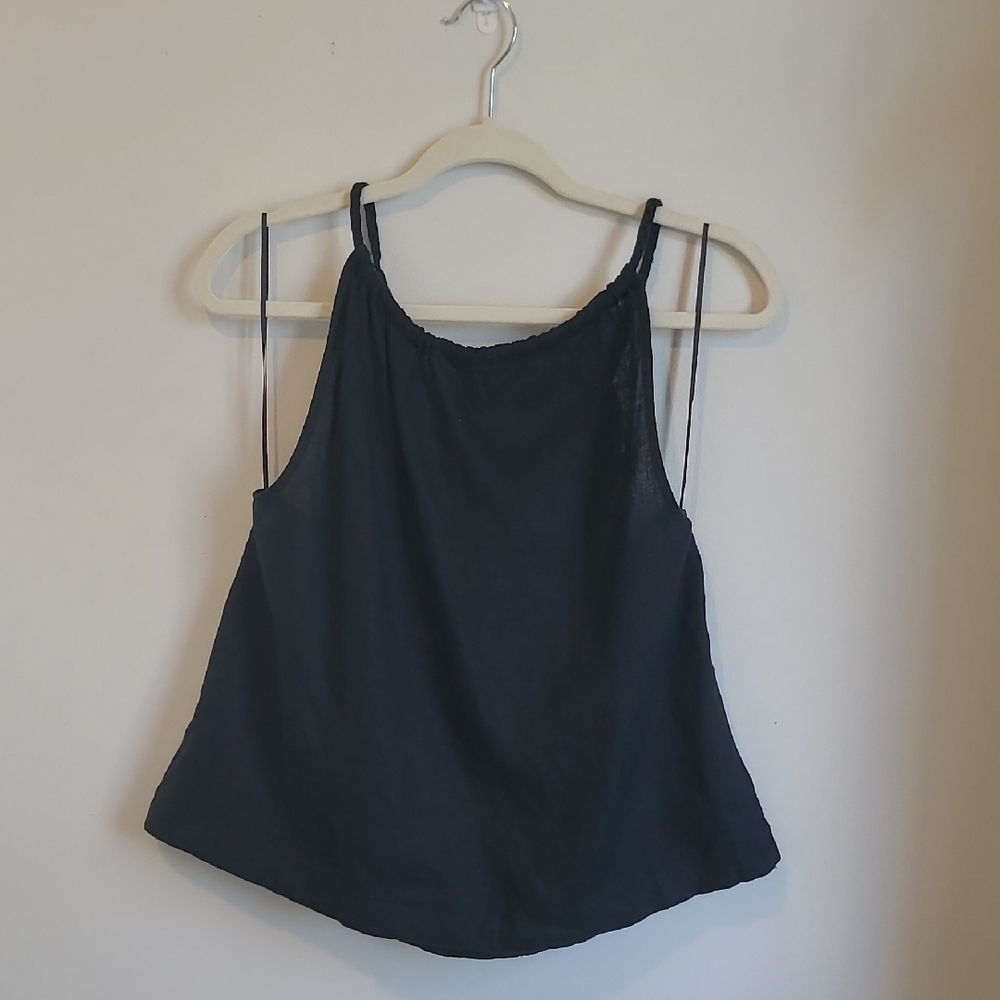 Nicole Miller 100% Linen Tank